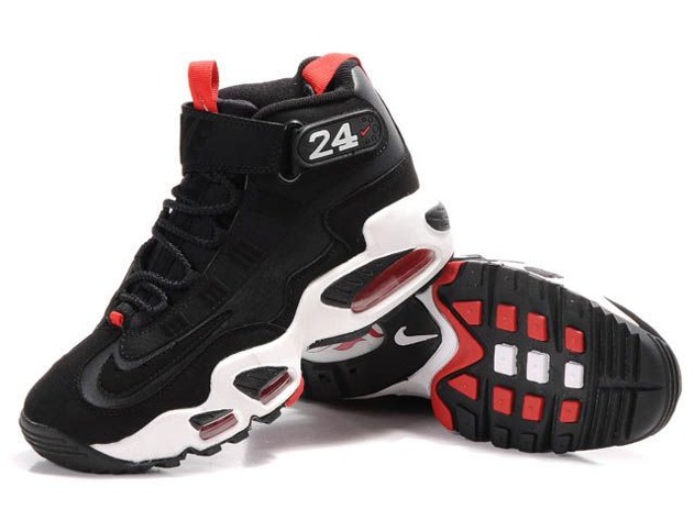 Nike Ken Griffen Max Chaussures Homme 2014 Noir Rouge (1)